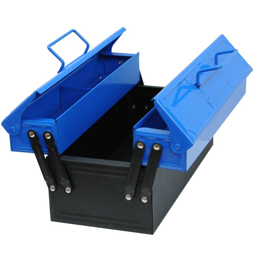 Corvus Werkzeugkasten blau/schwarz
